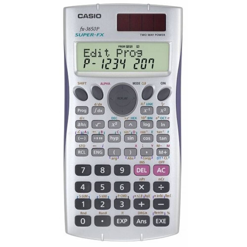Casıo Hesap Makinesi Bilimsel Fx-3650Pıı-W-Dh