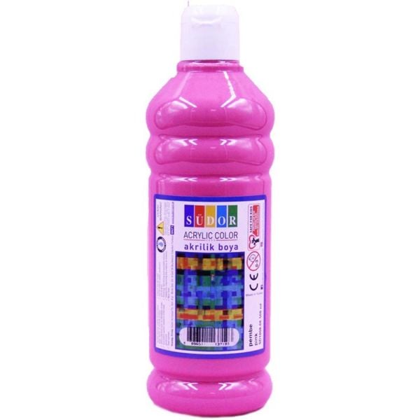 Südor Akrilik Boya 500 Ml Pembe Sd1009-06