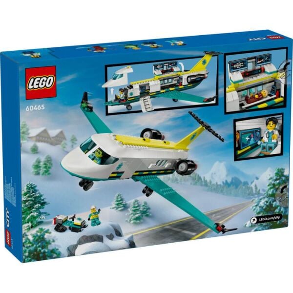 LEGO® City Acil Hava Ambulans Uçağı 60465