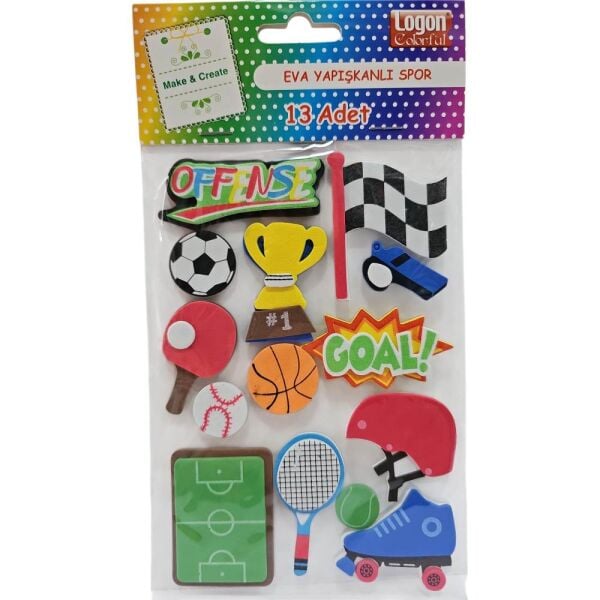 Logon Sticker Yapışkanlı Eva Spor 406