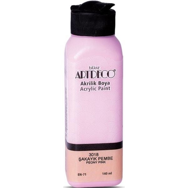 Artdeco Akrilik Boya 140 Ml Şakayık Pembe Y-070R-3018