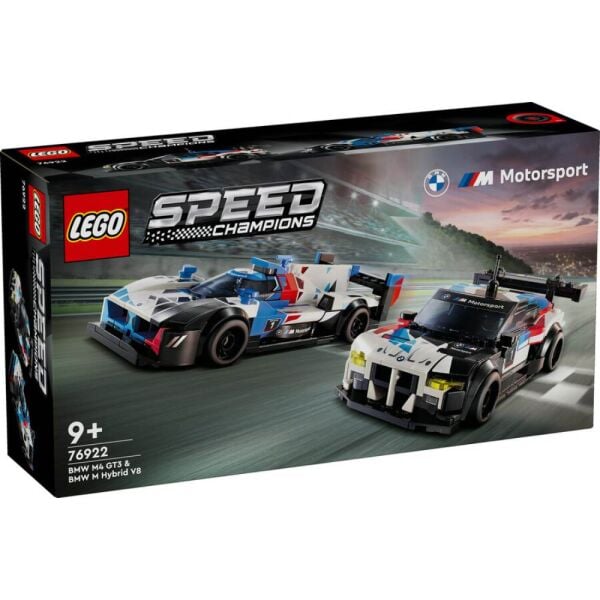 LEGO® Speed Champions BMW M4 GT3 ve BMW M Hybrid V8 Yarış Arabaları 76922