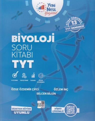 Yeni Nesil Tyt Biyoloji Soru Kitabı