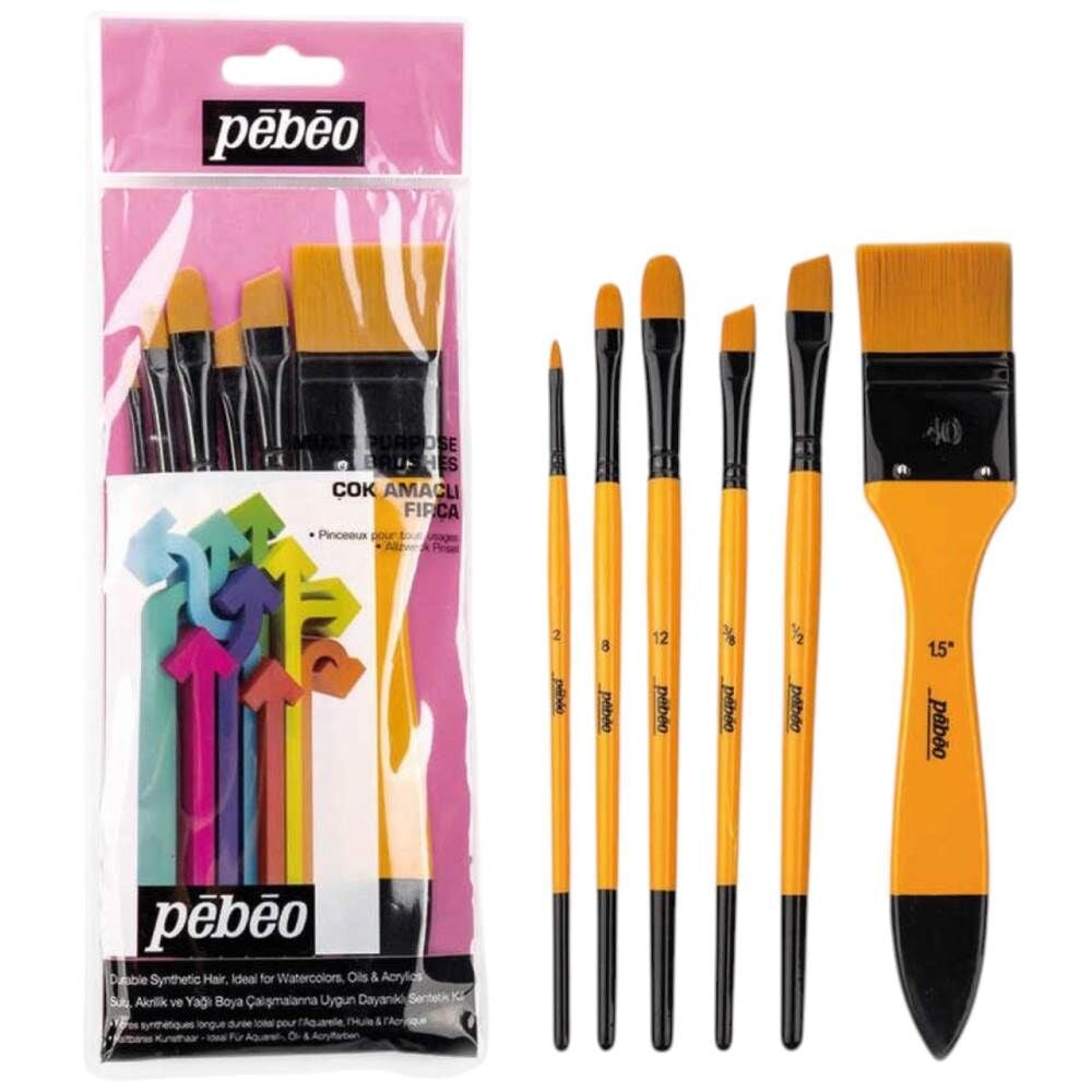 Pebeo Fırça Seti 6 lı Set-22