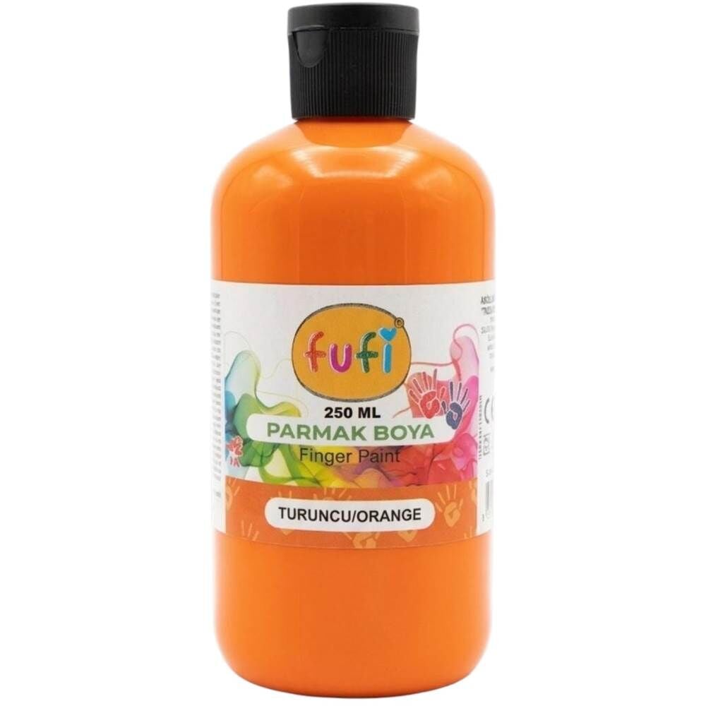 Fufi 250 ml Turuncu Parmak Boyası