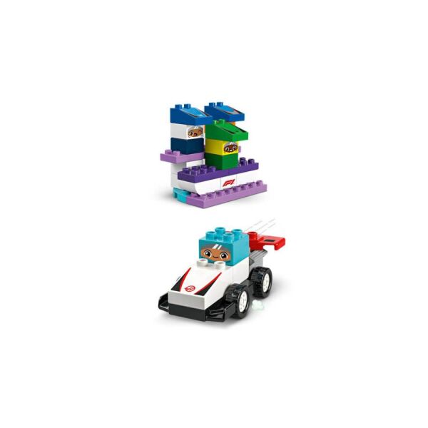 LEGO® DUPLO F1 Takımı Yarış Arabaları ve Sürücüler 10445