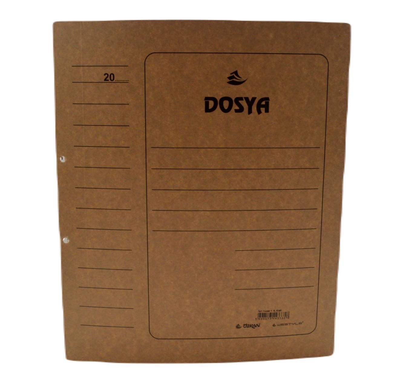 Özkan Kraft Tam Kapak Dosya 50 li 1.Kalite BM965
