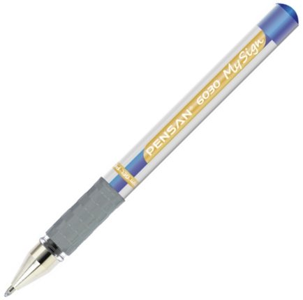 Pensan My Sing Jel Roller İmza Kalemi 1.0 mm Mavi 6030