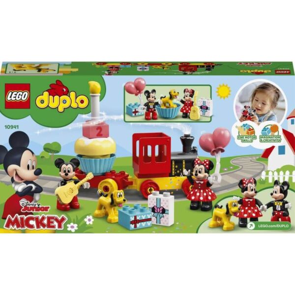 LEGO® DUPLO Disney Mickey ve Minnie Doğum Günü Treni 10941