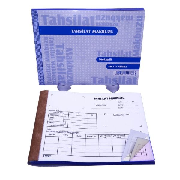 Özkan Tahsilat Makbuzu Otokopili 50x3 3 Nüsha BM036 BM536