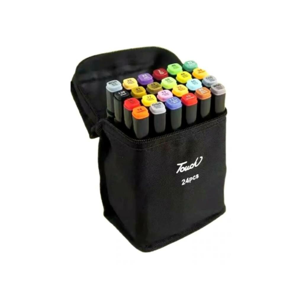 Çift Uçlu Markör Kalem 24 Renk