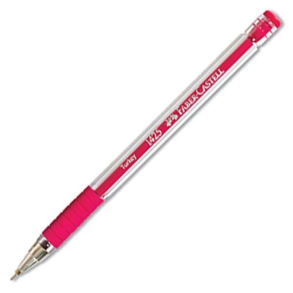 Faber Castell 1425 Renkli Tükenmez Kalem 07 mm Mürdüm