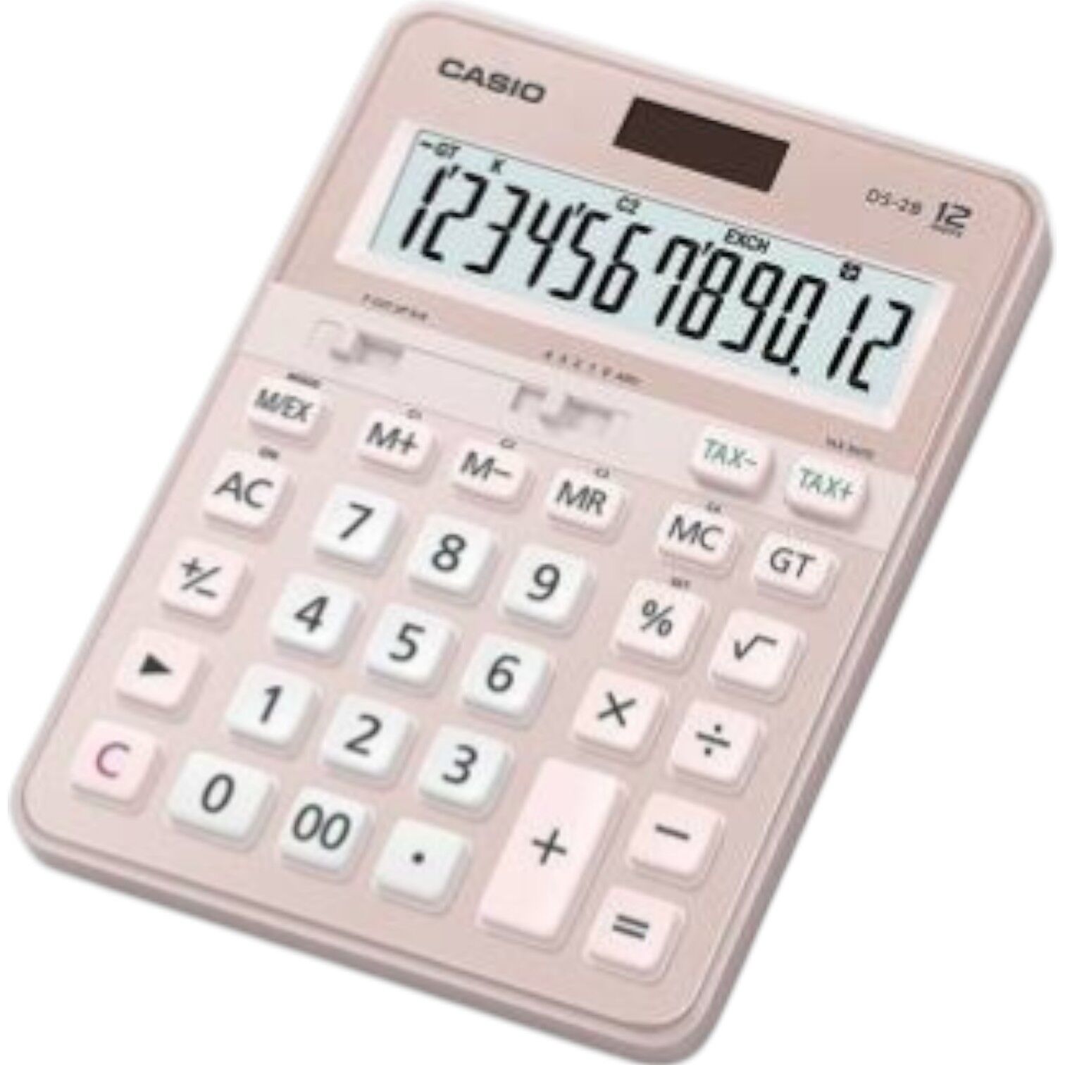 Casıo Hesap Makinesi Masaüstü Ds-2B 12 Hane Pembe