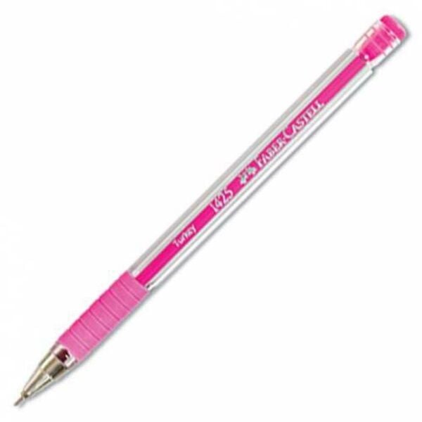 Faber Castell 1425 Renkli Tükenmez Kalem 07 mm Pembe