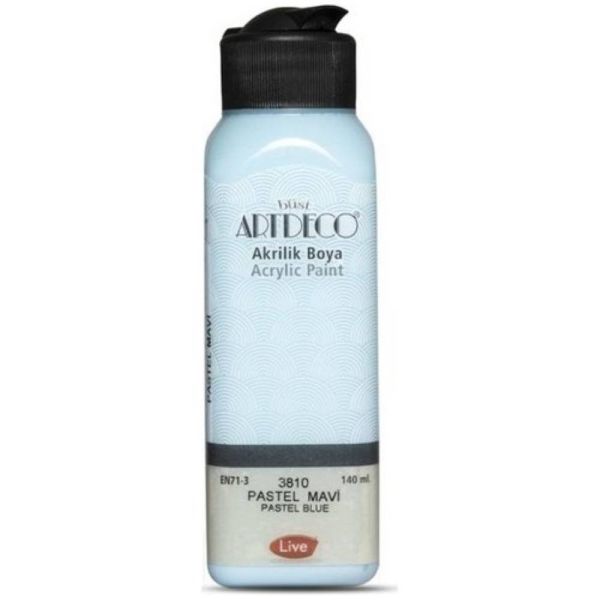 Artdeco Akrilik Boya Pastel 140 Ml Mavi Y-070R-3810
