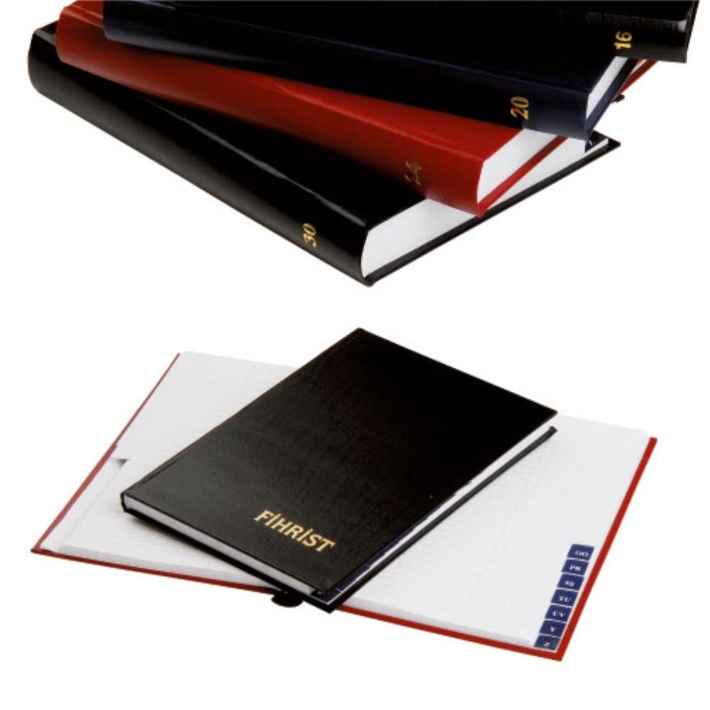 Özkan Ticari Fihrist Cilt Bezli 20x28 12 li 09963