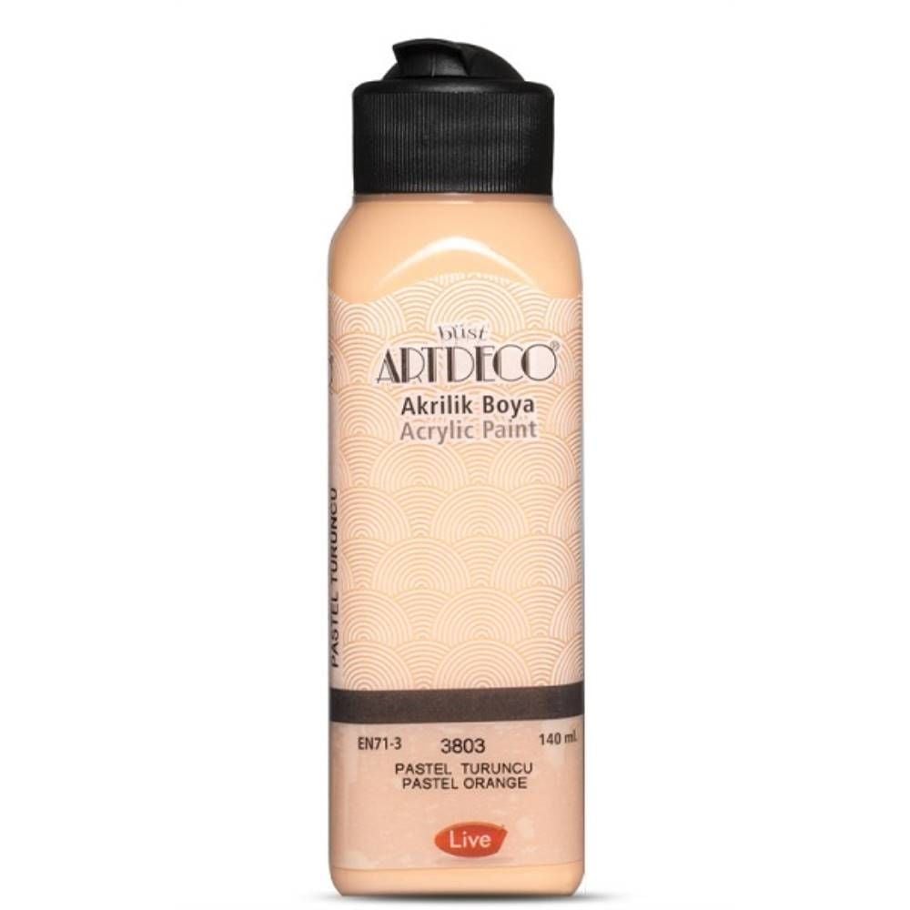 Artdeco Akrilik Boya Pastel 140 Ml Turuncu Y-070R-3803
