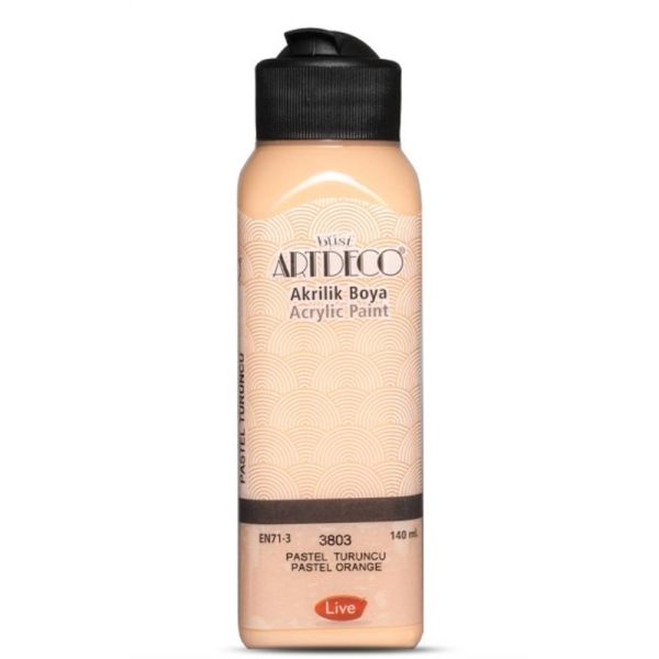 Artdeco Akrilik Boya Pastel 140 Ml Turuncu Y-070R-3803