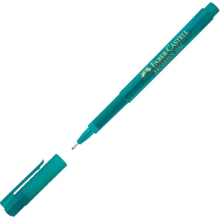 Faber Castell Broadpen Fineliner Kalem Turkuaz 155456