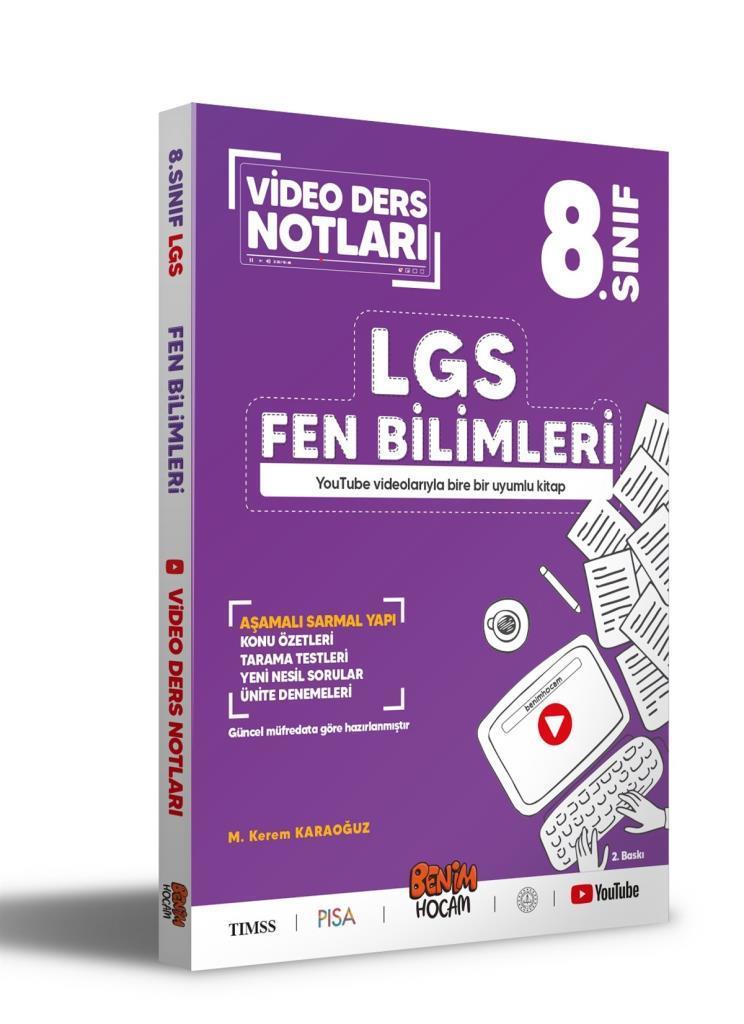 Benim Hocam 8.Sınıf Lgs Fen Bilimleri Video Ders Notları