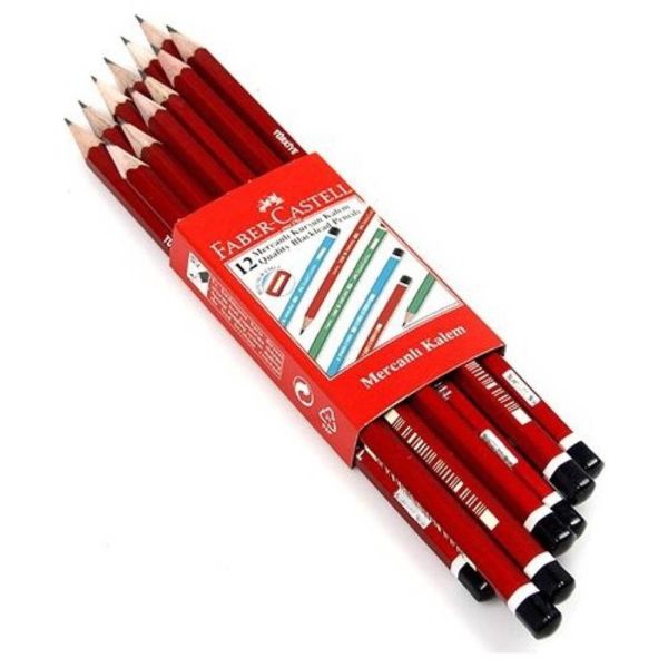 Faber Castell Mercanlı Kurşun Kalem 12 li 2160