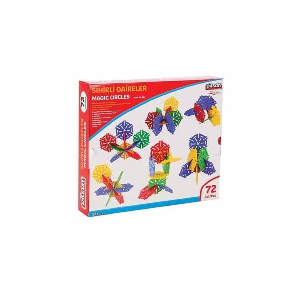 Pilsan Sihirli Daireler 80 Parça 03 294