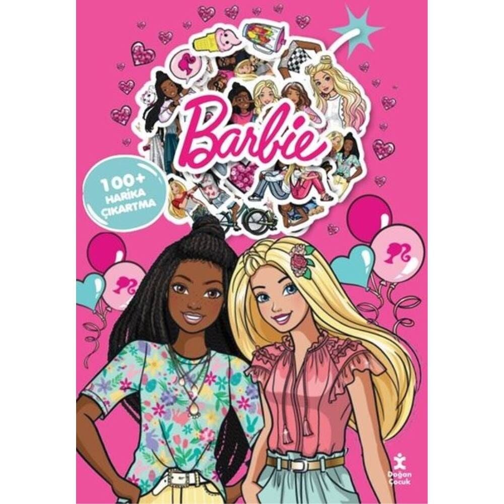 Barbie Boyama Kitabı Çıkartma Bombası