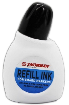 Snowman Tahta Kalemi Mürekkebi 30 cc BN-1A Siyah