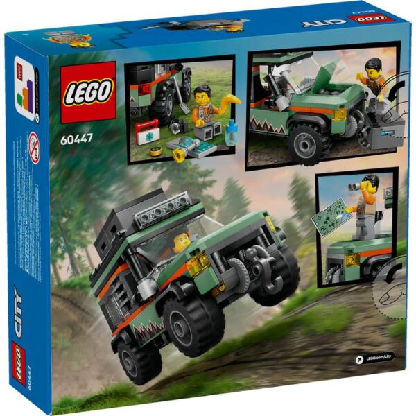 LEGO® City 4x4 Arazi Dağ Arabası 60447