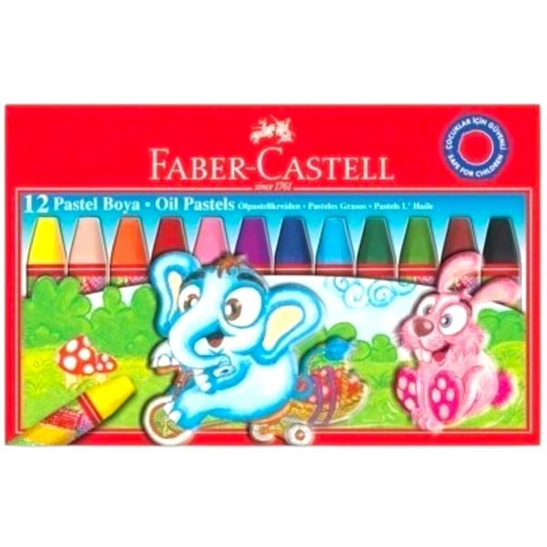 Faber Castell Pastel Boya 12 Renk 125312