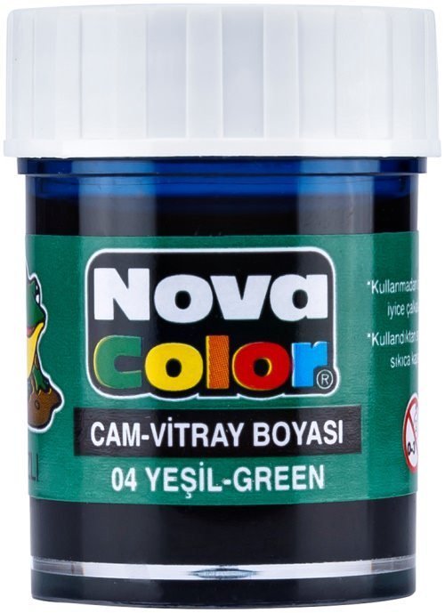 Nova Color Cam Boyası Şişe Yeşil Nc-152