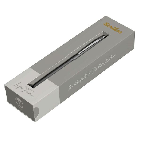 Scrikss 78 Mat Siyah Roller Kalem