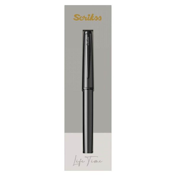Scrikss 78 Mat Siyah Roller Kalem