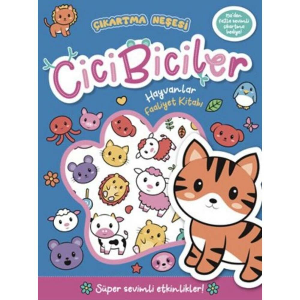 Cicibiciler Çıkartma Neşesi Hayvanlar