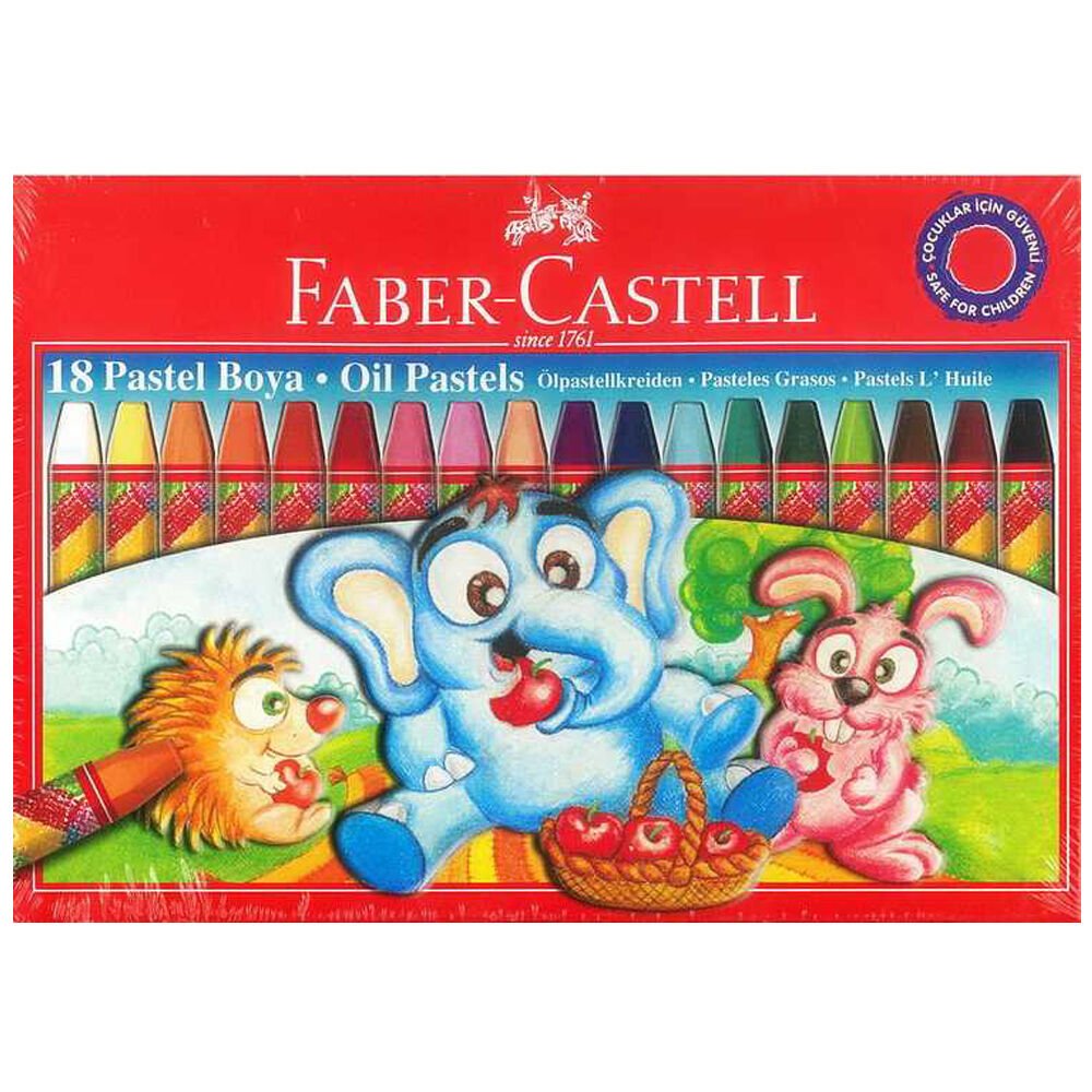 Faber Castell 18 Renk Pastel Boya 125318