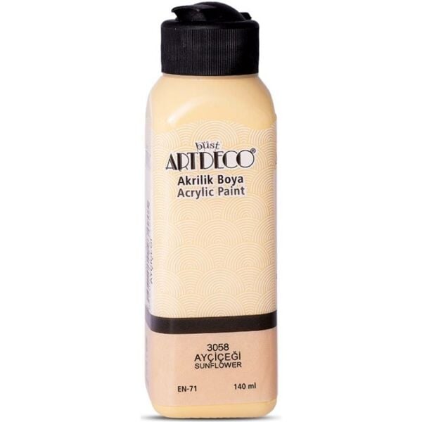 Artdeco Akrilik Boya 140 Ml Ayçiçeği Y-070R-3058