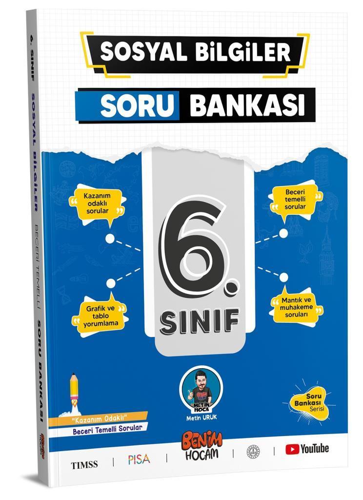 Benim Hocam 6.Sınıf Sosyal Bilgiler Soru Bankası