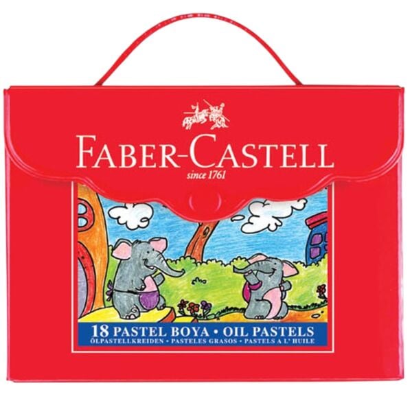 Faber Castell Pastel Boya 18 Renk Çantalı 125119