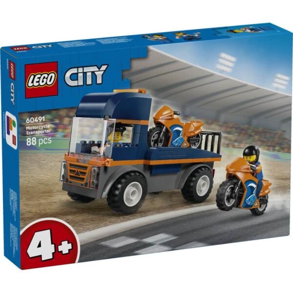 LEGO® City Motosiklet Taşıyıcı 60491