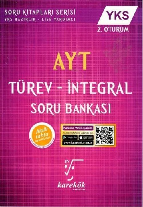 Karekök AYT Türev İntegral Soru Bankası