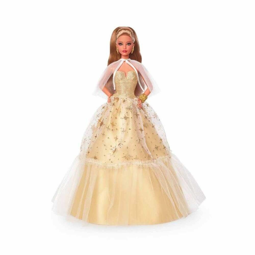 Barbie 2023 Mutlu Yıllar Bebeği Kumral HJX06
