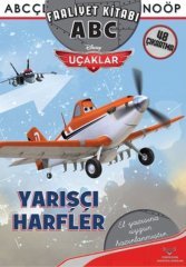 Uçaklar Yarışçı HArfler-Abc-Faaliyet Kitabı