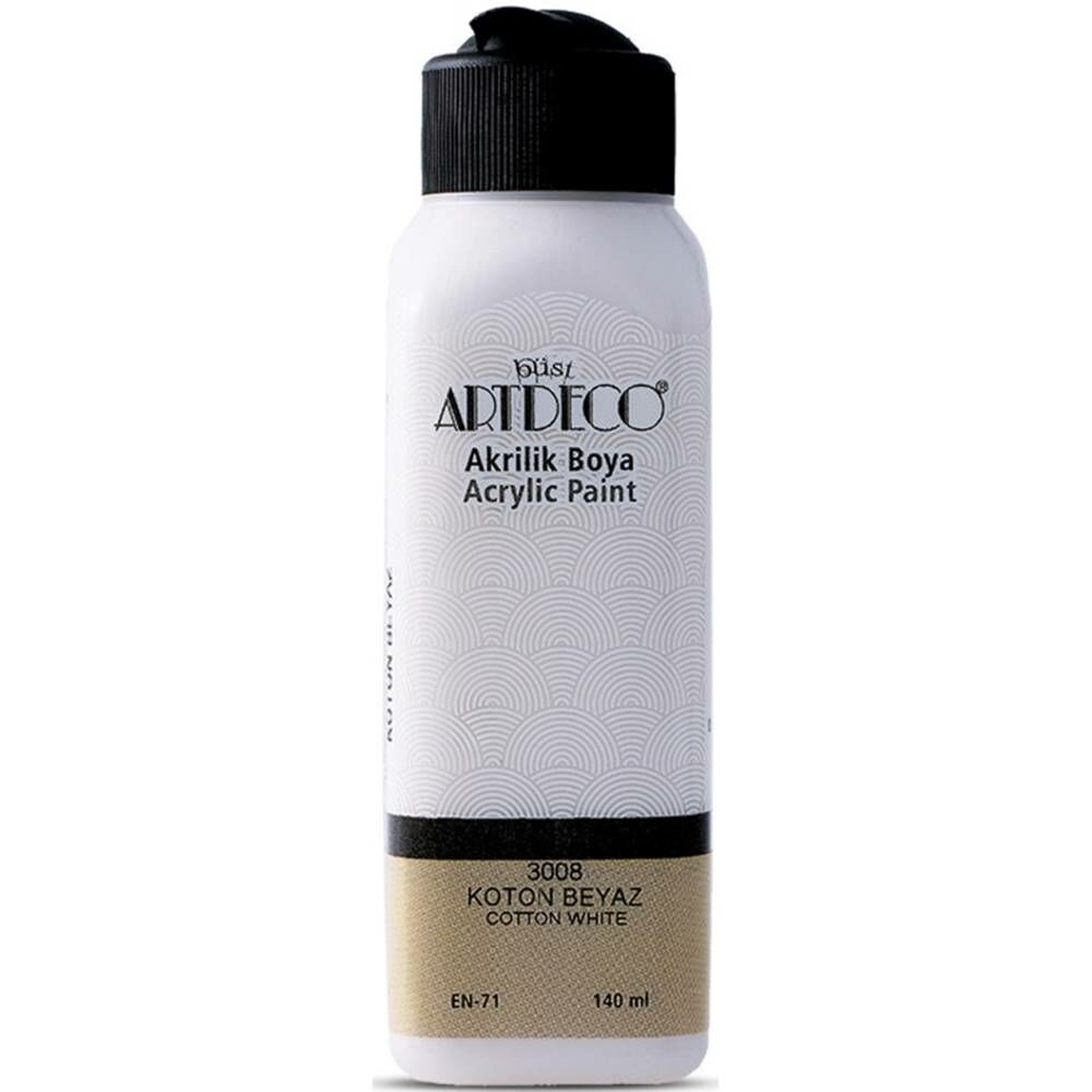 Artdeco Akrilik Boya 140 Ml Koton Beyaz Y-070R-3008