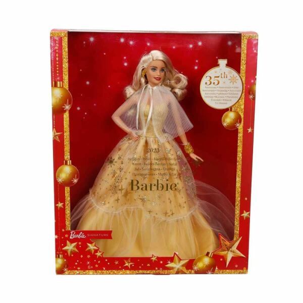 Barbie 2023 Mutlu Yıllar Bebeği Sarışın HJX04