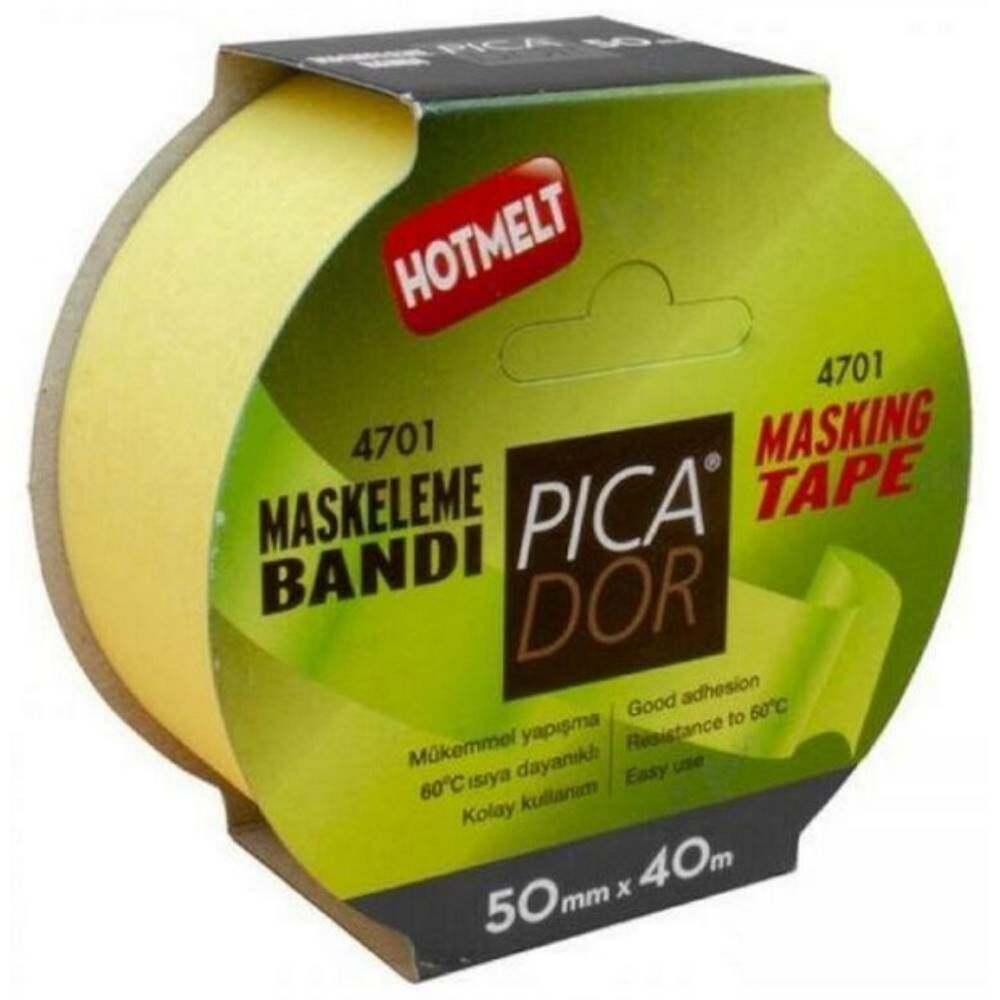 Pıcador Maskeleme Hotmelt Askısız 4701 50Mmx40mt Kp006