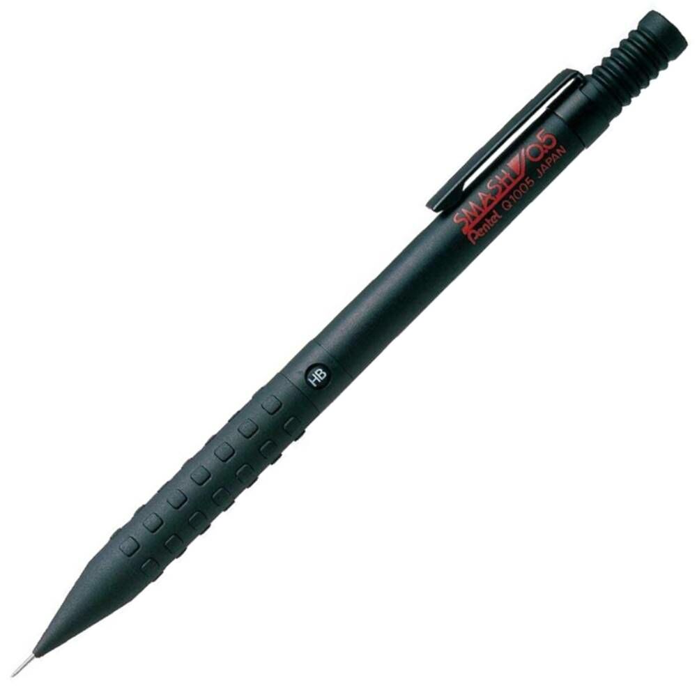 Pentel Versatil Kalem Teknik Çizim Q1005 0.5 Mat Siyah Y Q1005
