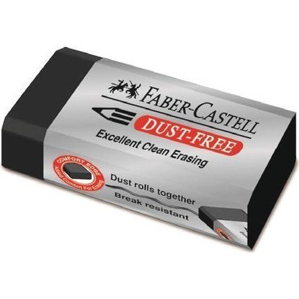 Faber Castell Silgi Dust Free Siyah Orta Boy 187171/24