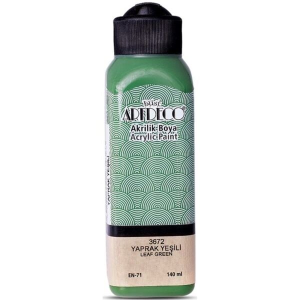 Artdeco Akrilik Boya 140 Ml Yaprak Yeşil Y-070R-3672