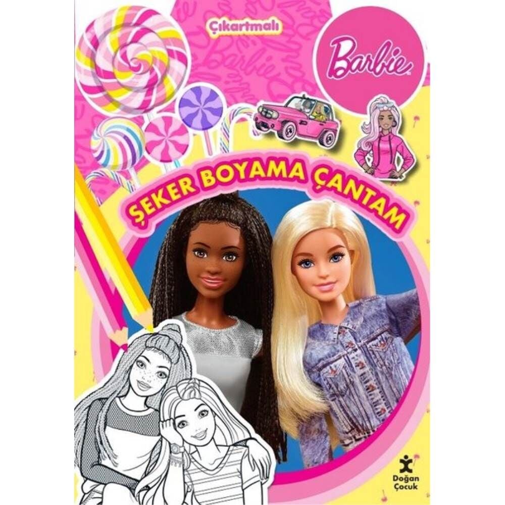 Barbie Şeker Boyama Çantam