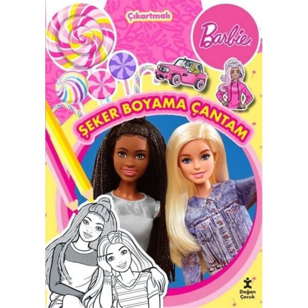 Barbie Şeker Boyama Çantam